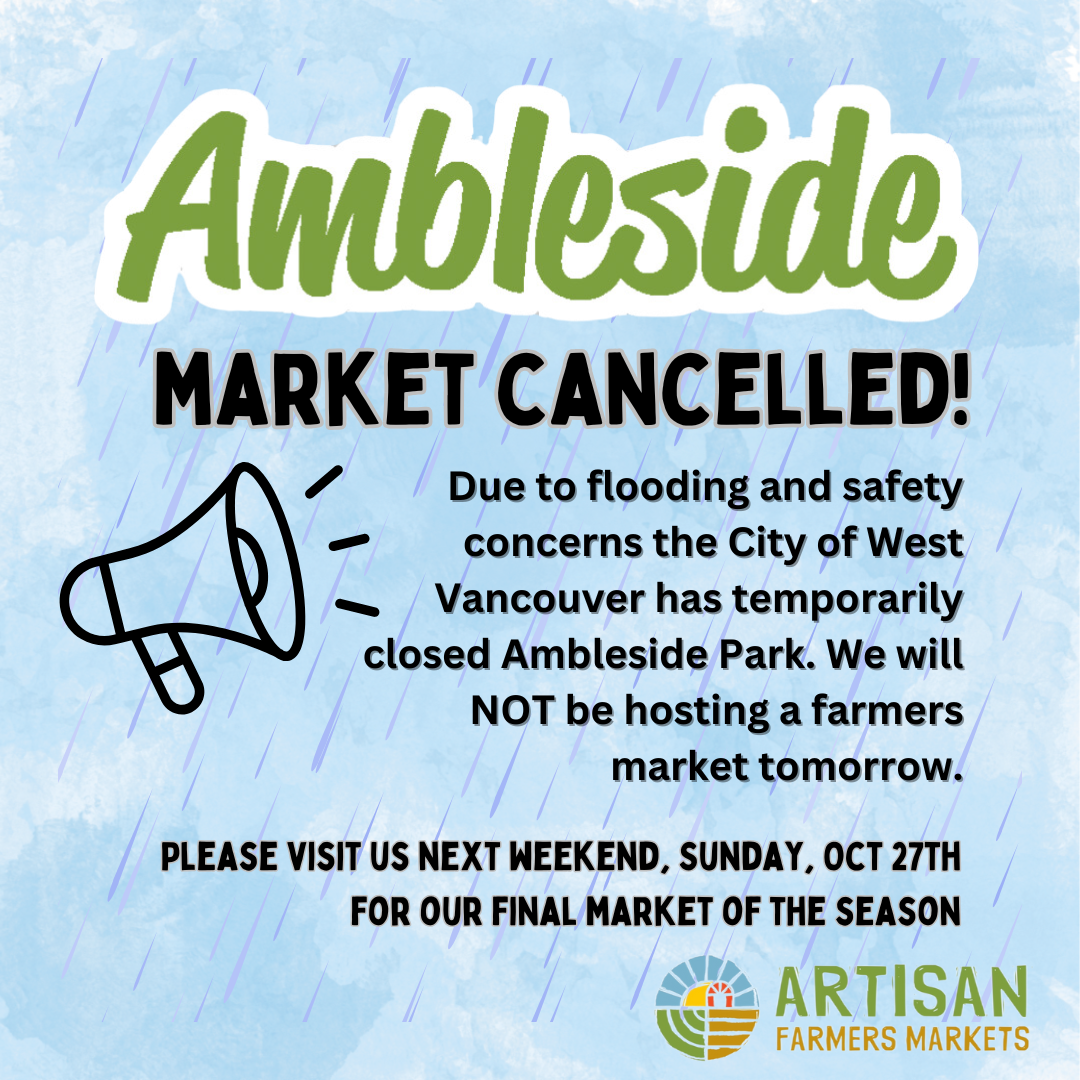 AMBLESIDE MARKET CANCELLED!